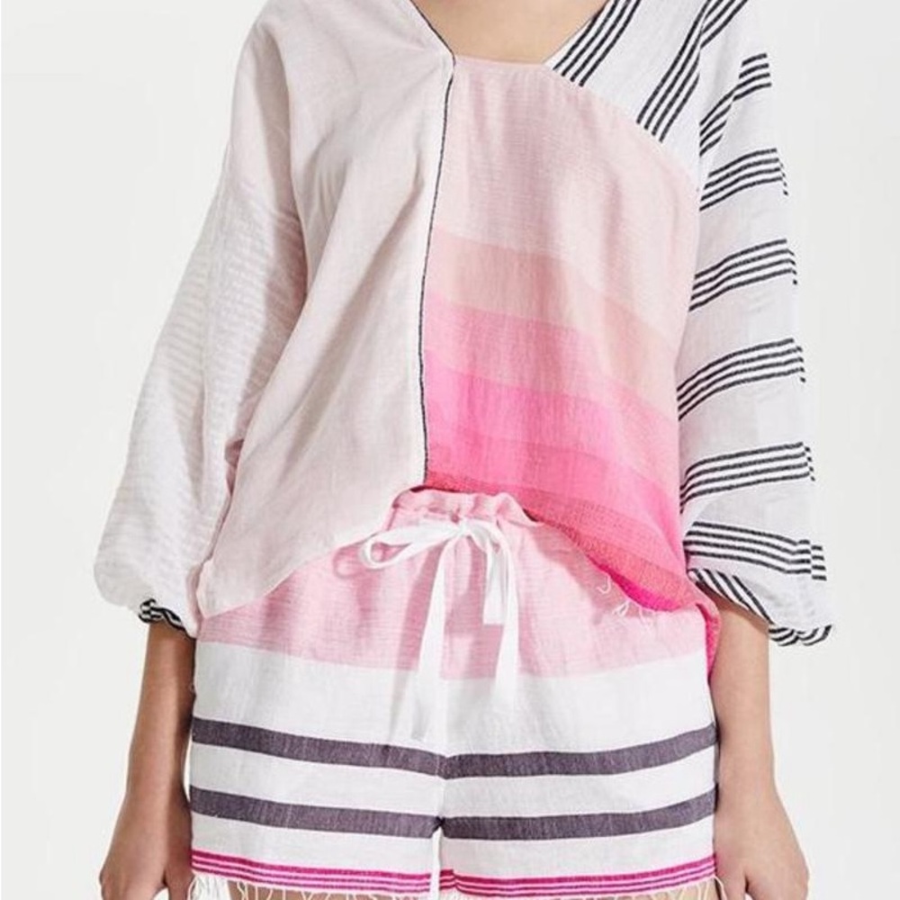 Lemlem Zena Spliced top